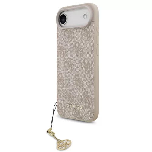 Guess 4G Charm Apple iPhone Air (2025) Tone on Tone hátlap tok, rózsaszín