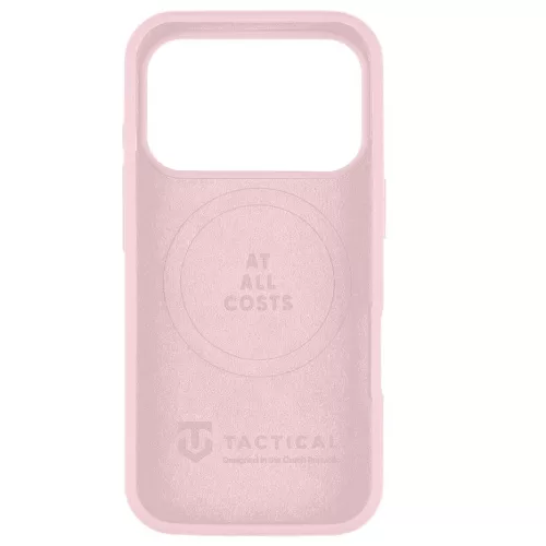 Tactical MagForce Velvet Smoothie Apple iPhone 17 Pro Max MagSafe tok, Pink Panther, halvány rózsaszín