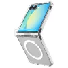 Spigen Ultra Hybrid Pro Magfit Samsung Galaxy Flip 7 tok, MagSafe, átlátszó
