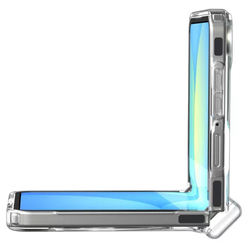Spigen Ultra Hybrid Pro Magfit Samsung Galaxy Flip 7 tok, MagSafe, átlátszó