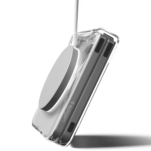 Spigen Ultra Hybrid Pro Magfit Samsung Galaxy Flip 7 tok, MagSafe, átlátszó