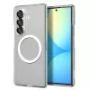 Spigen Airskin Mag Samsung Galaxy Z Fold 7 tok, MagSafe, Crystal Clear, átlátszó-fehér
