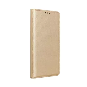 Magnet Samsung Galaxy A17 mágneses flip tok, arany