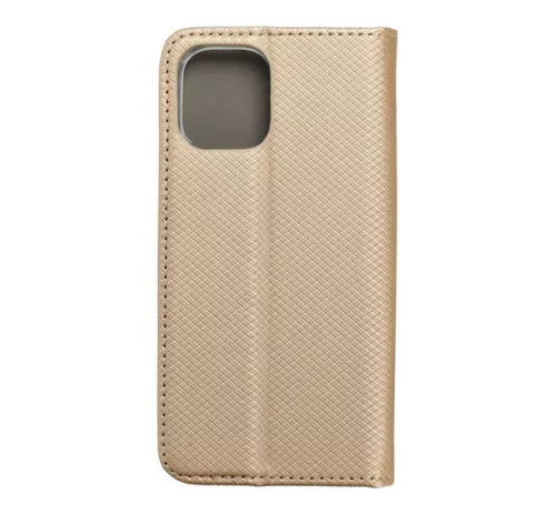 Magnet Samsung Galaxy A17 mágneses flip tok, arany