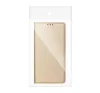 Magnet Samsung Galaxy A17 mágneses flip tok, arany