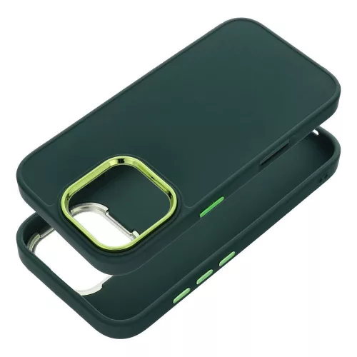 Frame Samsung Galaxy A17 közepesen ütésálló tok kameravédő kerettel, zöld