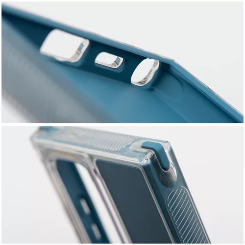 Matrix Samsung Galaxy A17 / Galaxy A18 hátlap tok kameravédő peremmel, kék (matt)