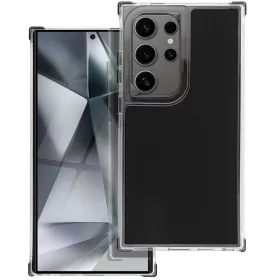   Matrix Samsung Galaxy A17 / Galaxy A18 hátlap tok kameravédő peremmel, fekete (matt)