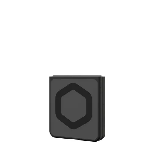 UAG Mouve Samsung Galaxy Z Flip 7 mágneses tok, Ash, fekete-átlátszó