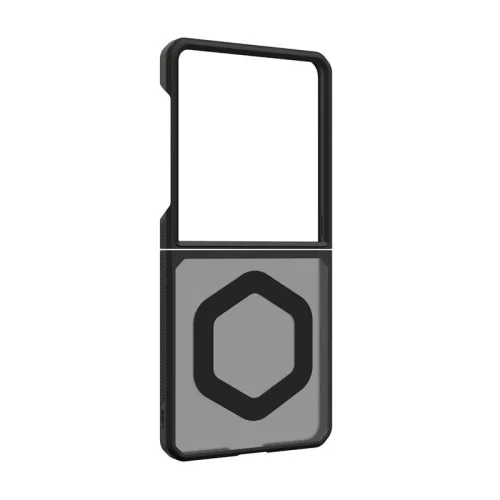 UAG Mouve Samsung Galaxy Z Flip 7 mágneses tok, Ash, fekete-átlátszó