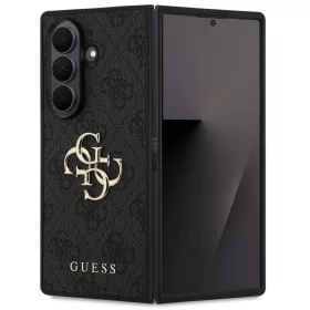   Guess PU 4G Metal Logo Samsung Galaxy Z Fold 7 kemény hátlap tok, fekete