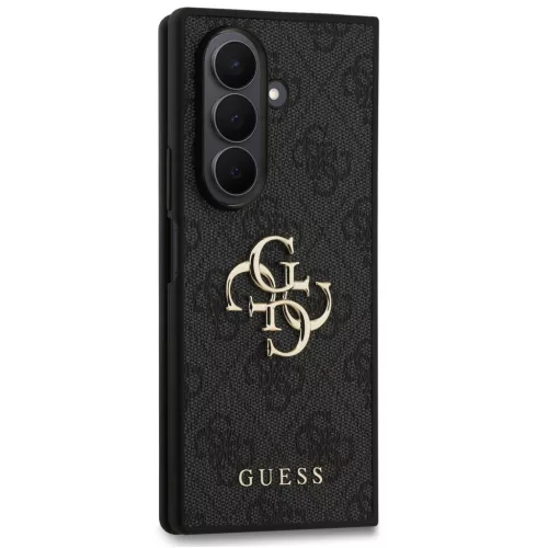 Guess PU 4G Metal Logo Samsung Galaxy Z Fold 7 kemény hátlap tok, fekete
