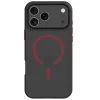 Tactical MagForce Hyperstealth 2.0 Apple iPhone 17 Pro Max MagSafe hátlap tok, fekete/piros