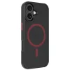 Tactical MagForce Hyperstealth 2.0 Apple iPhone 17 MagSafe hátlap tok, fekete/piros