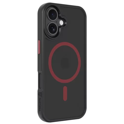 Tactical MagForce Hyperstealth 2.0 Apple iPhone 17 MagSafe hátlap tok, fekete/piros