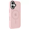 Tactical MagForce Hyperstealth Apple iPhone 17 MagSafe tok, áttetsző/rózsaszín