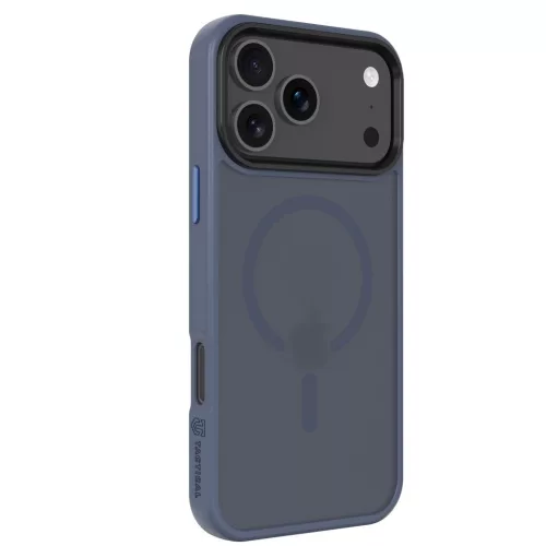 Tactical MagForce Hyperstealth Apple iPhone 17 Pro Max MagSafe tok, áttetsző/kék