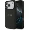 Guess Grained Ring Apple iPhone 17 Pro Max MagSafe hátlap tok, fekete