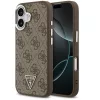 Guess 4G Triangle Logo Apple iPhone 17 MagSafe hátlap tok, barna