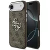 Guess 4G Big 4G Classic Logo Apple iPhone Air (2025) hátlap tok, barna-ezüst