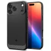 Spigen Rugged Armor MagFit Apple iPhone 17 Pro Max tok, MagSafe, Matte Black, fekete