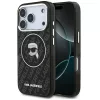 Karl Lagerfeld IML Karl Head Logo iPhone 17 Pro MagSafe kompatibilis hátlap tok, fekete