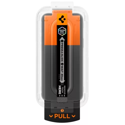 Spigen Glas.tR EZ Fit Pro HD Apple iPhone Air (2025) tempered kijelzővédő fólia felhelyező kerettel (1db)