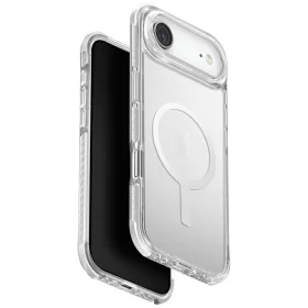   Uniq Combat Magclick Apple iPhone Air (2025) MagSafe szilikon tok, átlátszó