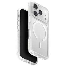   Uniq Combat Magclick Apple iPhone 17 Pro MagSafe szilikon tok, átlátszó