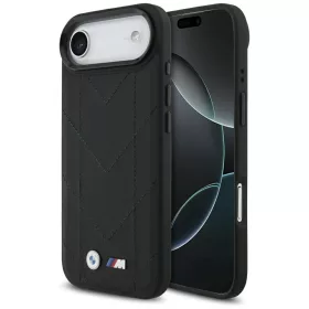   BMW M Quilted Logo Apple iPhone Air (2025) MagSafe hátlap tok, fekete