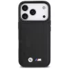 BMW M Quilted Logo Apple iPhone 17 Pro MagSafe hátlap tok, fekete