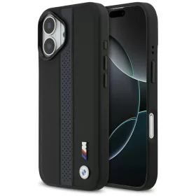   BMW M Perforated Stripe Logo Apple iPhone 17 MagSafe hátlap tok, kék