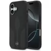 Mercedes Leather The Move Apple iPhone 17 MagSafe hátlap tok, fekete
