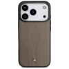 Mercedes Leather The Move Apple iPhone 17 Pro MagSafe hátlap tok, bézs