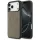 Mercedes Leather Vintage Logo Apple iPhone 17 Pro MagSafe hátlap tok, bézs