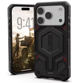   UAG Monarch Pro Apple iPhone 17 Pro MagSafe kompatibilis tok, Kevlar Black