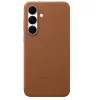 Samsung Galaxy S25 FE KindSuit gyári vegán bőr tok, barna