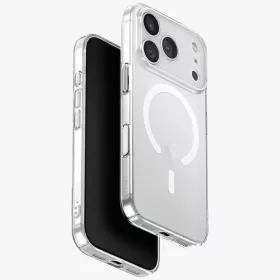   Uniq Airsuit Magclick Apple iPhone 17 Pro Max MagSafe szilikon tok, átlátszó