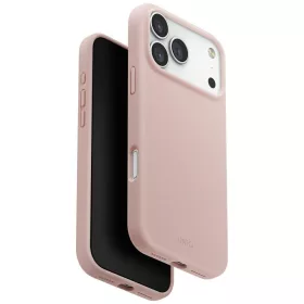   Uniq Lino Apple iPhone 17 Pro Max MagSafe szilikon tok, rózsaszín