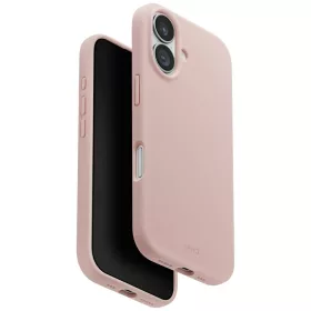Uniq Lino Apple iPhone 17 MagSafe szilikon tok, rózsaszín
