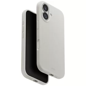 Uniq Lino Apple iPhone 17 MagSafe szilikon tok, szürke