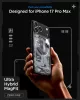 Spigen Ultra Hybrid MagFit Apple iPhone 17 Pro Max tok, MagSafe, Zero One, fekete