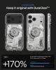 Spigen Ultra Hybrid MagFit Apple iPhone 17 Pro tok, MagSafe, Zero One, Natural Titanium