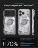 Spigen Ultra Hybrid MagFit Apple iPhone 17 Pro Max tok, MagSafe, Zero One, fehér