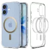 Spigen Ultra Hybrid MagFit Apple iPhone 17 tok, MagSafe, Clear Gold, átlátszó-arany