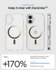 Spigen Ultra Hybrid MagFit Apple iPhone 17 tok, MagSafe, Clear Gold, átlátszó-arany