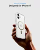 Spigen Ultra Hybrid MagFit Apple iPhone 17 tok, MagSafe, Clear Gold, átlátszó-arany