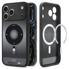   Spigen Ultra Hybrid MagFit Apple iPhone 17 Pro Max tok, MagSafe, Classic Black, fekete