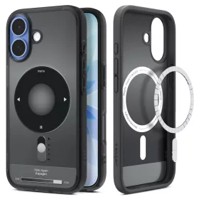   Spigen Ultra Hybrid MagFit Apple iPhone 17 tok, MagSafe, Classic Black, fekete