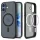 Spigen Ultra Hybrid MagFit Apple iPhone 17 tok, MagSafe, Frost Black, fekete